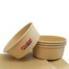 Water based coating kraft paper-Takeaway container